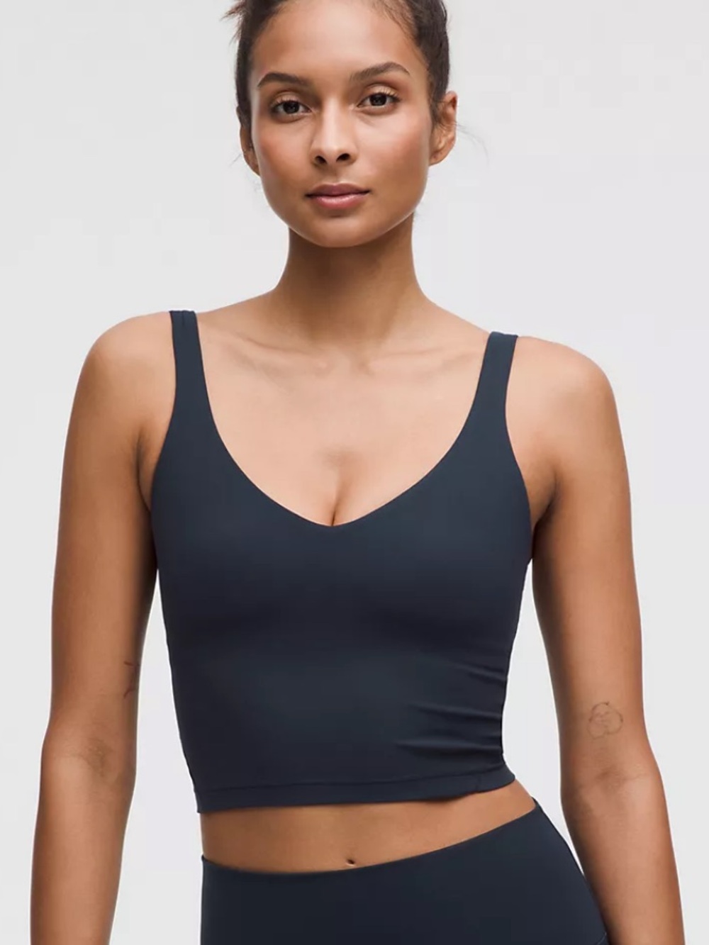 Lululemon align crop tank - true navy - 6
